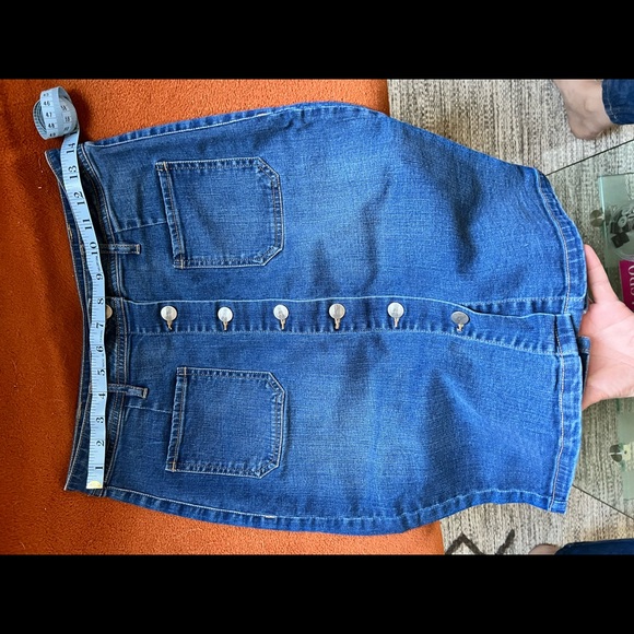 Nanette Lepore Denim Pencil Skirt - Picture 11 of 12